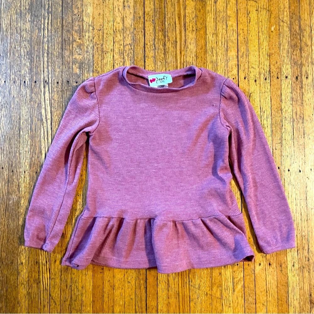 Girls Peplum Top